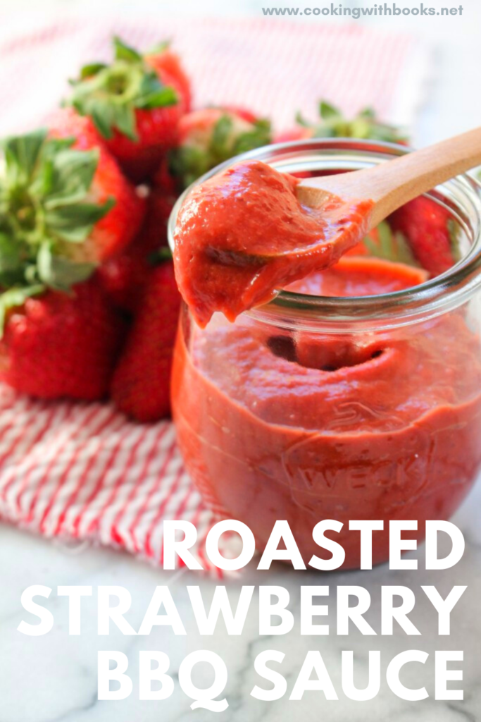 Roasted Strawberry BBQ Sauce